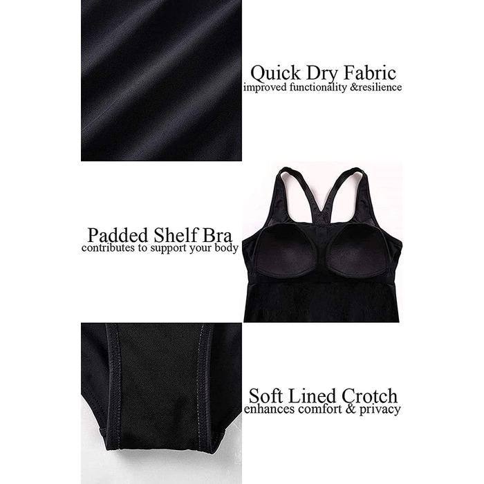 Купальник жіночий спортивний Attraco, монокіні, push-up, червоний