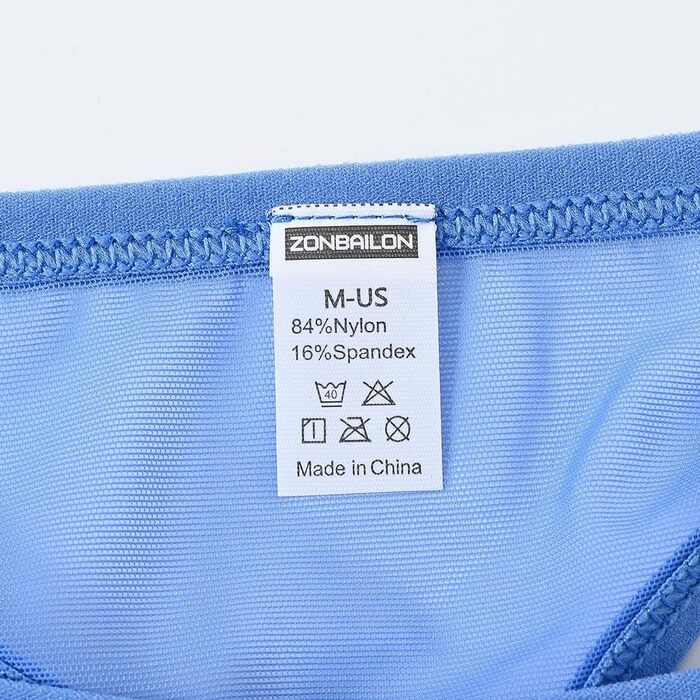 Танга чоловічі BIATWOWR, прозорі труси, сексуальна білизна для чоловіків XL, блакитно-сірий