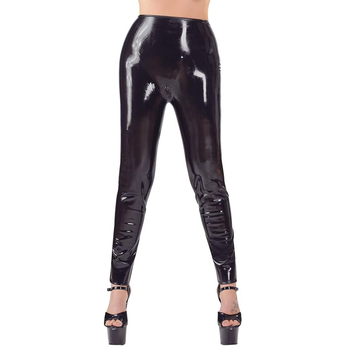 Чорні мереживні панчохи Late X, розмір L