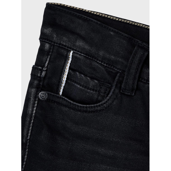 Джинси для хлопчиків NAME IT X-Slim, чорний денім, зріст 170 см