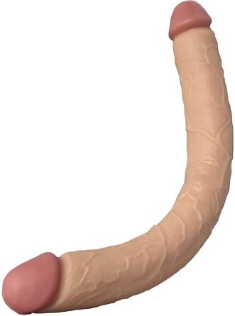 Двосторонній дилда Zooma з реалістичного силікону, ультра-довгий, для жінок та чоловіків