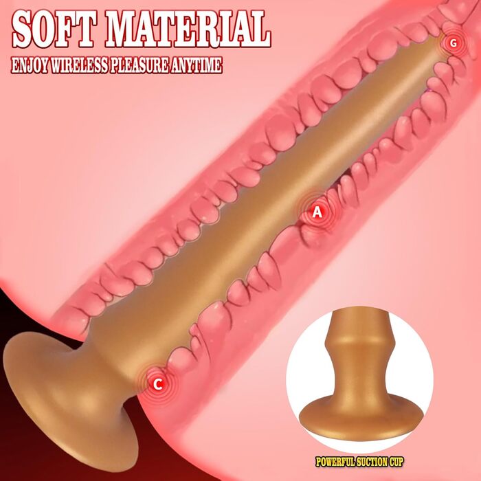 Аналізатор простати Yasexx 64 см: великий секс-іграшка з м'якого силікону з чашею, для жінок та чоловіків