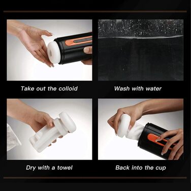 Електричний мастурбатор YcsLust з 10 вібраціями та 3 режимами насосу - для чоловіків