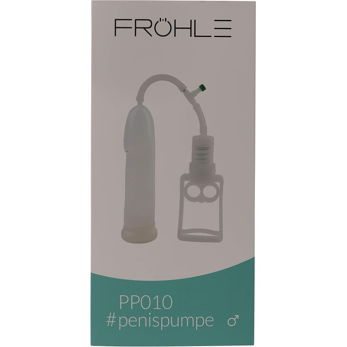 Анатомічна помпа для пеніса Fröhle PP010 Slim-Fit Professional (1 шт., прозора)