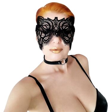 Чорна мереживна маска для жінок з блакитними стразами – венеціанська маска для маскарату, карнавалу, Хелловіну, вечірки, Фашинг, бал, ручна робота, елегантна маска для очей (Чорний (без стразів))