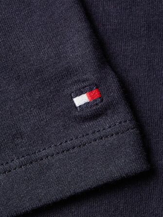 Сукня-футболка Tommy Hilfiger жіноча блакитна (Desert Sky) з коротким рукавом, бавовна, літня, розмір M