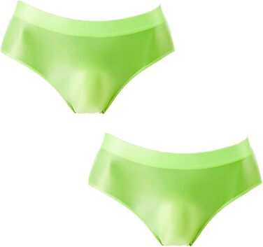 Сексуальні труси Suer Code для чоловіків (нейлон, дихаючі, 6 шт. у наборі) XL, зелені