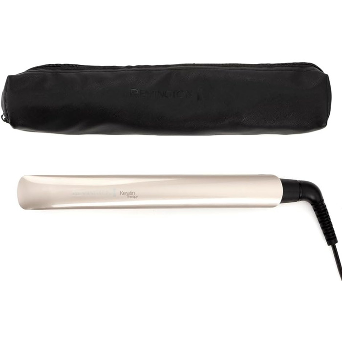 Професійний випрямляч для волосся Remington Keratin Protect S8593 з керамічним покриттям, мигдальною олією та цифровим дисплеєм (160-230°C)