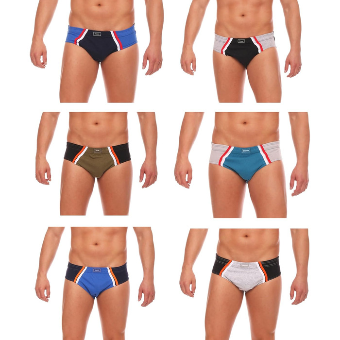 Спортивні труси чоловічі без шва, 6 шт. від Cocain - 100% бавовна, розміри M-7XL