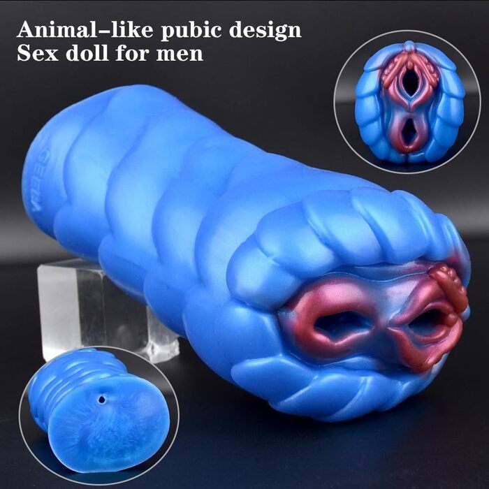 Вібраційний мастурбатор Lmgoc з серією Tierserie, реалістичний силіконовий мастурбатор з 10 режимами вібрації, для чоловіків