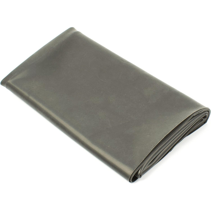 Латексне міні-плаття Rubberfashion - коротке латексне плаття, відкриті руки, бретельки, V-подібний виріз - жіночі сукні для жінок, чорний, 0.4 мм