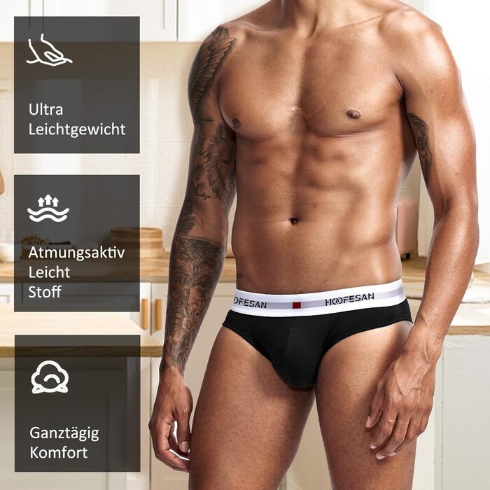 Слідки чоловічі PHOLEEY бавовна, низька талія, дихаючі труси для спорту та подорожей, 5 шт. Gu M