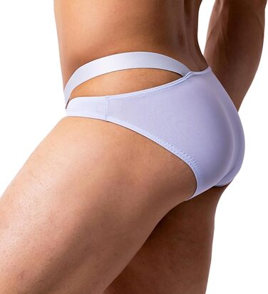 Сліп YUFEIDA для чоловіків (4 шт. у наборі) - сексуальний дизайн, дихаючий матеріал, для занять спортом та фітнесом, M