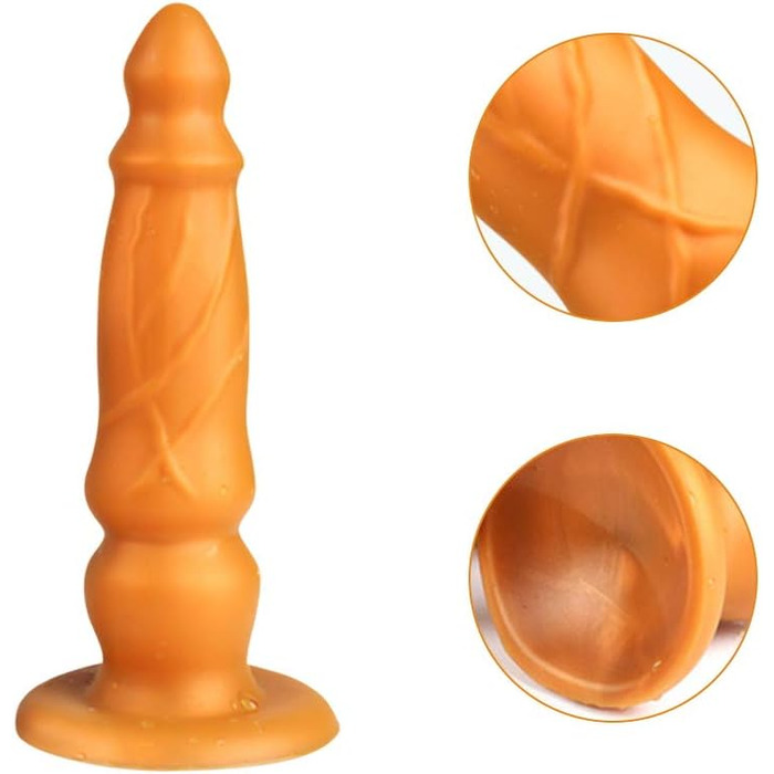 Анальний масажер SXOVO для жінок та чоловіків – 22 см, з сукупником, для масажу G-точки та простати, еротична іграшка для дорослих, індивідуальне використання (1 шт.)