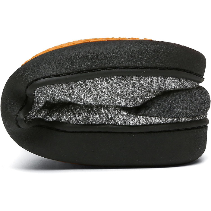 Зимові домашні капці Mishansha унісекс з ефектом пам'яті (Memory Foam), теплі та протиковзкі тапочки для жінок та чоловіків, сірі, розмір 48 EU