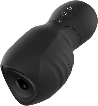 Вібратор для чоловіків, електричний мастурбатор: тренажер для пеніса, вібратор-мастурбатор, стимулятор пеніса (чорний)