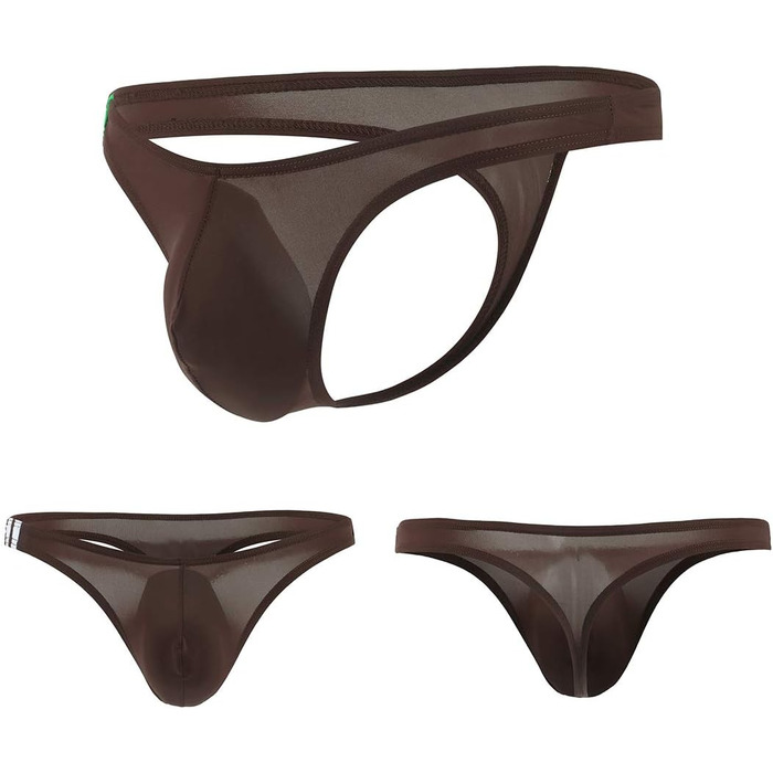 Танга чоловічі Panegy з тонкого льону, низька посадка, 3/4/5 шт. в упаковці, XL, багато кольорів