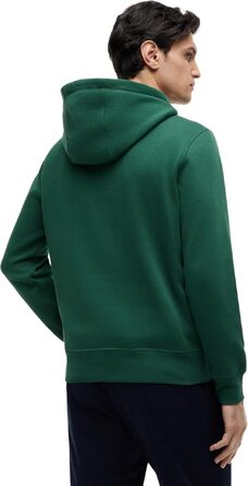 Чоловічий худі Tommy Hilfiger з капюшоном та логотипом Toy Logo, колір Street Green, розмір XL