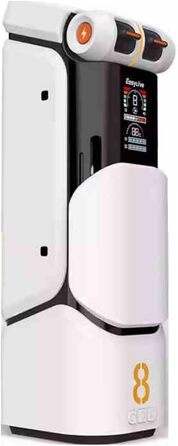 Електричний мастурбатор для чоловіків з 8 рівнями телескопічності та 5 режимами вібрації - ABS+PC+Гума+TPE