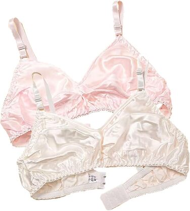 2 шт. Шовкові бюстгальтери BHS Ultradünne для жінок, без кісточок, м'які та зручні, повсякденні, 2025(/75) (34, 16)