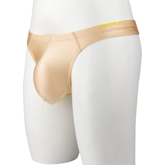 Танга чоловічі ZUOLAIYIN (L, 8 шт., Абрикосовий)