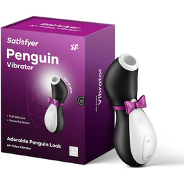 Satisfyer Pro Penguin Next Generation: вібратор з імпульсною технологією | 11 режимів вібрації | Бездротовий | Водостійкий (IPX7) | Інтимна іграшка для жінок