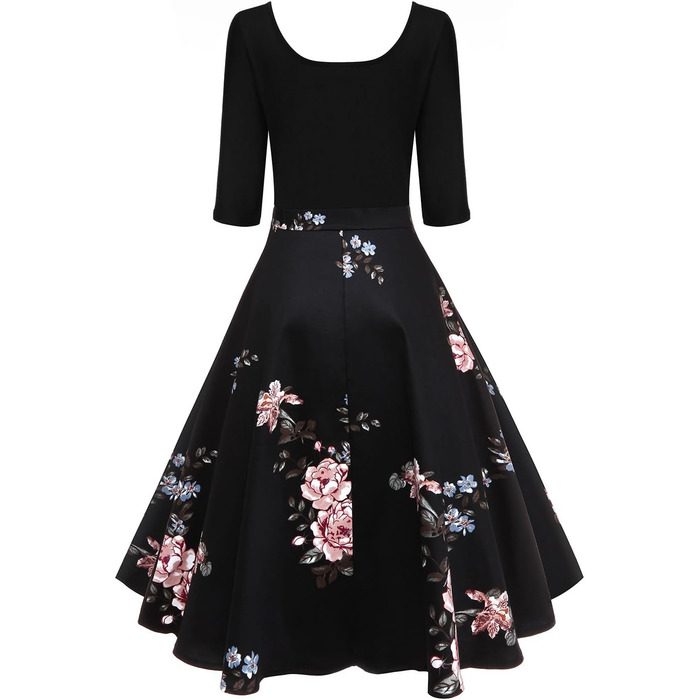 Сукня жіноча AXOE у стилі 60-х, Rockabilly, рукав 3/4, колір 4, розмір L