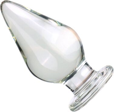 Скляний анальний плагін Hrekssi XXL (діаметр 45/75/80 мм) - для чоловіків та жінок