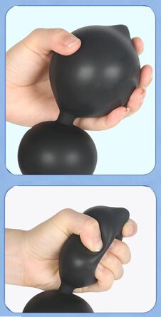 Анальний дилататор з силікону 3 шт. набір, надувний, для анального сексу, масажер, для пар, експандер