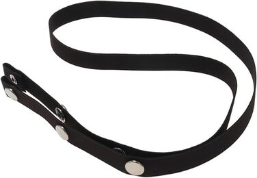 Кільце для пеніса з нержавіючої сталі Axcroo з ремінцем, кільце для яєчок, металеві кульки, кільця для пеніса, розтягувач яєчок, еротична іграшка для чоловіків, затримка еякуляції (38 мм)