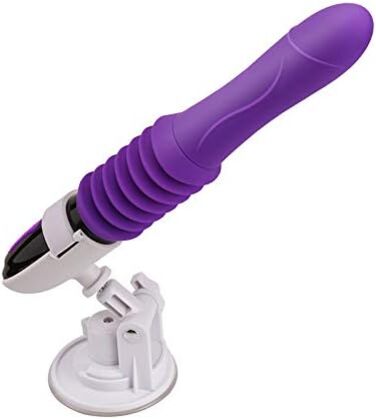 Вібратор Marielove Sex Maschine з функцією імпульсу та присоскою, перезаряджається. Інтимні іграшки для дорослих, стимуляція G-точки, вагінальна та анальна стимуляція.