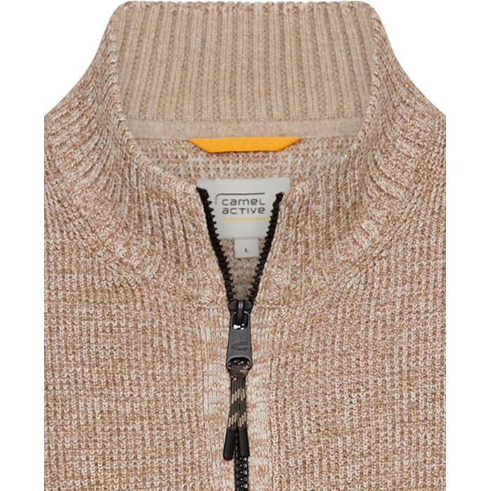 В’язаний піджак camel active (розмір XL, колір вівсяний)