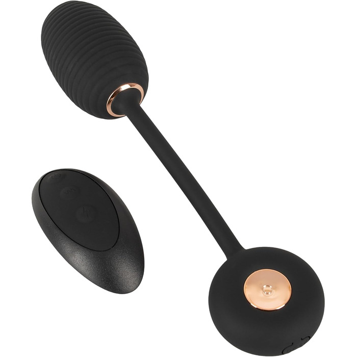 Вібратор для вагіни Intense Rabbit Schwarz, 4,3 см (Яйце-вібратор)