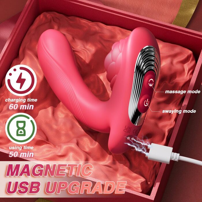 Вібратор для жінок з дистанційним керуванням та 10 режимами вібрації - Інтимна іграшка для дорослих