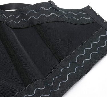 Чорний бюстгальтер-корсет Ellacci з перлами, топ для клубу/вечірки, XS