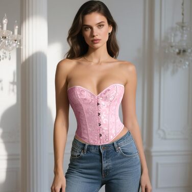 Жіночий топ VONMELLI Butier Korett - рожевий, розмір M