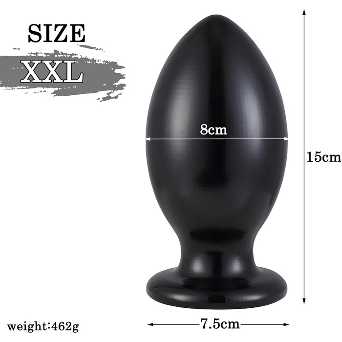 Анальний пробка-розширювач BDSMLOVE XXL для жінок та чоловіків, еротичний секс-іграшка для пар