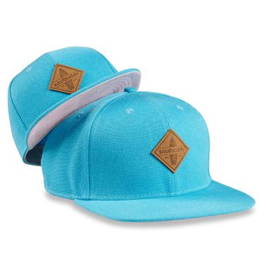 Набір кепок Soubuddy для батька та сина (2 шт.) — Сімейний комплект бейсболок Snapback для чоловіків та дітей, темно-червоний та блакитно-рожевий, One Size + дитячий розмір