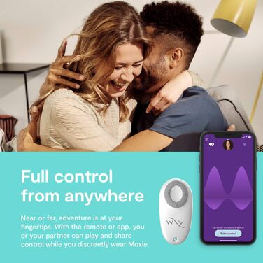 We-Vibe Moxie: Вібратор-кліторальний масажер, портативний, 10 режимів, водонепроникний