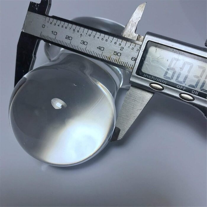 Скляний анальний плагін 60 мм - Dilatator для жінок та чоловіків, SM іграшки для пар