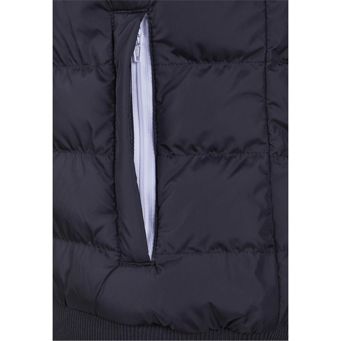 Чоловічий жилет з капюшоном Urban Classics Small Bubble чорного кольору, Streetwear Basics, розмір L