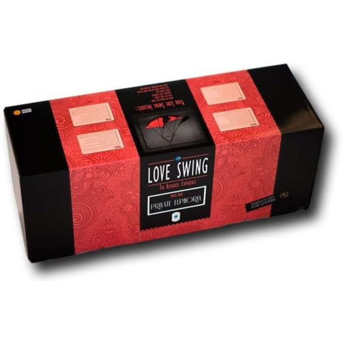 Секс-гойдалка Liebesschaukel Luxus Private Euphoria® помаранчево-коричнева - зручна гойдалка для пар преміум-класу