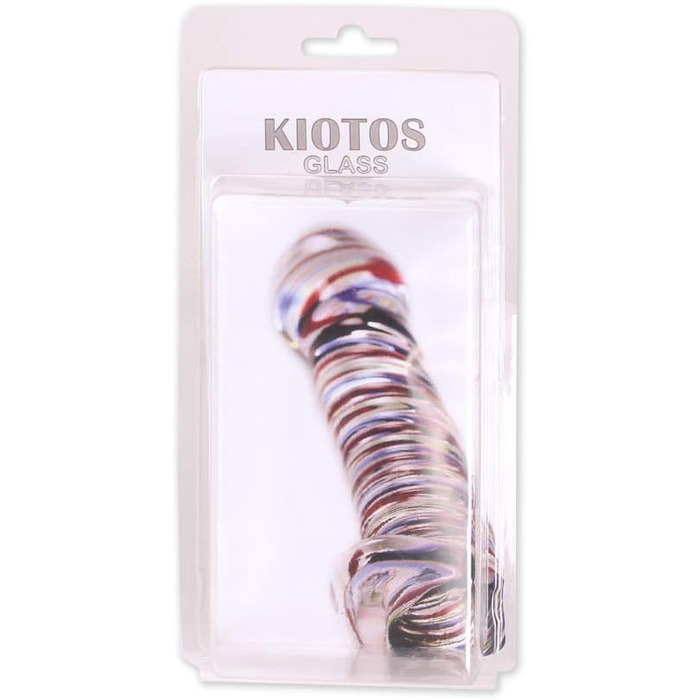 Секс-іграшка дилда скляна, 20x4 см - велика, прозора