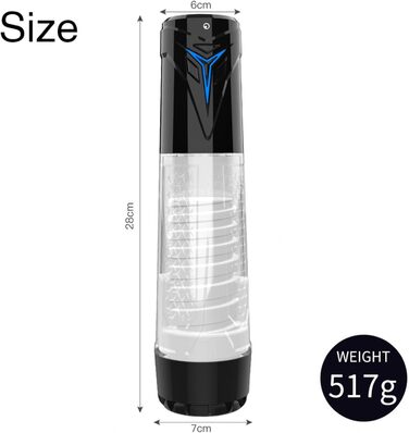 Електричний масажер для чоловіків – стимулятор пеніса з режимами всмоктування. Іграшка для дорослих