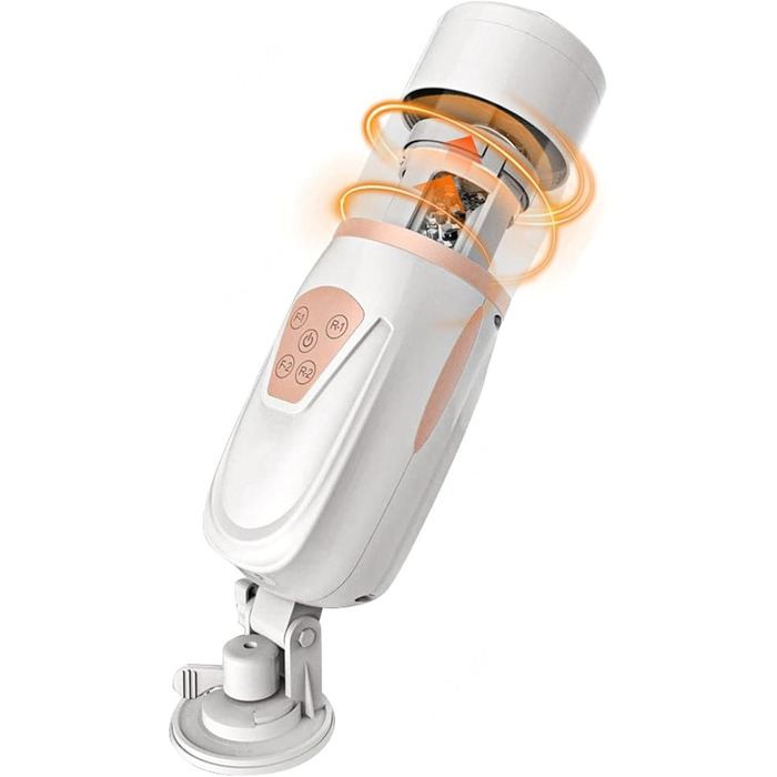 Автоматичний електричний мастурбатор-чаша з 10 телескопічними рухами та 5 швидкостями для чоловіків