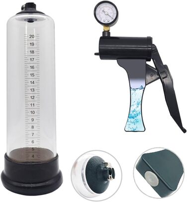 Вакуумна помпа для збільшення статевого члена (пеніс-насос) для чоловіків, підтримка при імпотенції