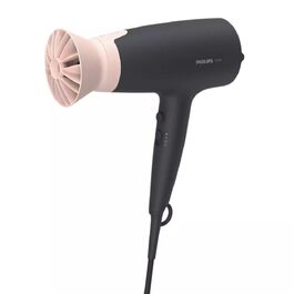 Фен для волосся Philips Series 3000 BHD350/10 з функцією іонізації та ThermoProtect, 2100 Вт, 6 режимів температури та швидкості, чорний