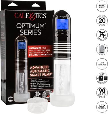 CalExotics Optimum Power Автоматичний розумний насос, 782 г (прозорий)