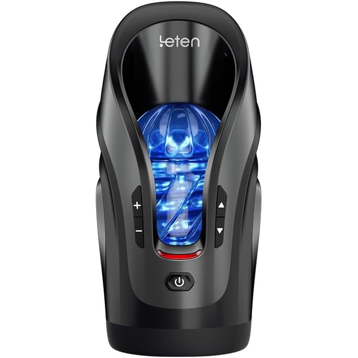 Електричний мастурбатор для чоловіків Leten Cannon King Mini - Blowjob машина з 10 режимами, голосовою стимуляцією та функцією всмоктування