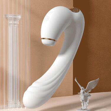 Вібруючий яйцеподібний дildo вібратор з м'якого силікону для стимуляції G-точки, іграшка для дорослих, мастурбатор, секс-машина, дildo